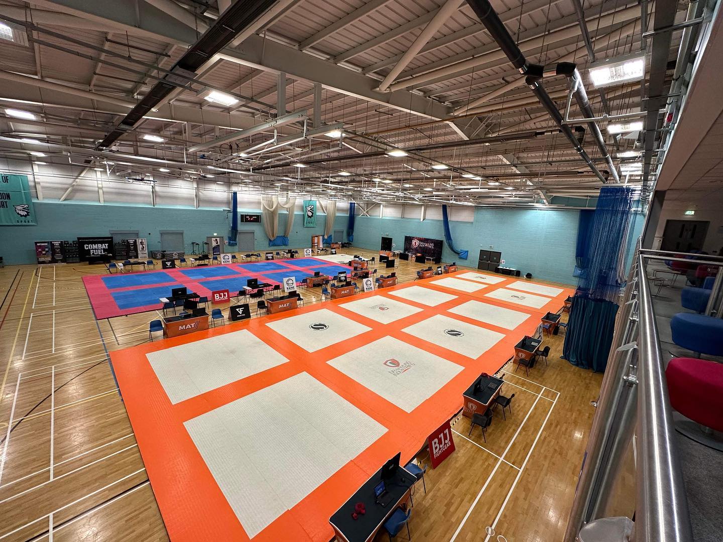 Grappling Industries Operates 21 Mats in 2023 Spring London UK Tournament